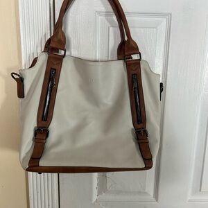 CLUCI Large Vegan Leather Hobo Bag